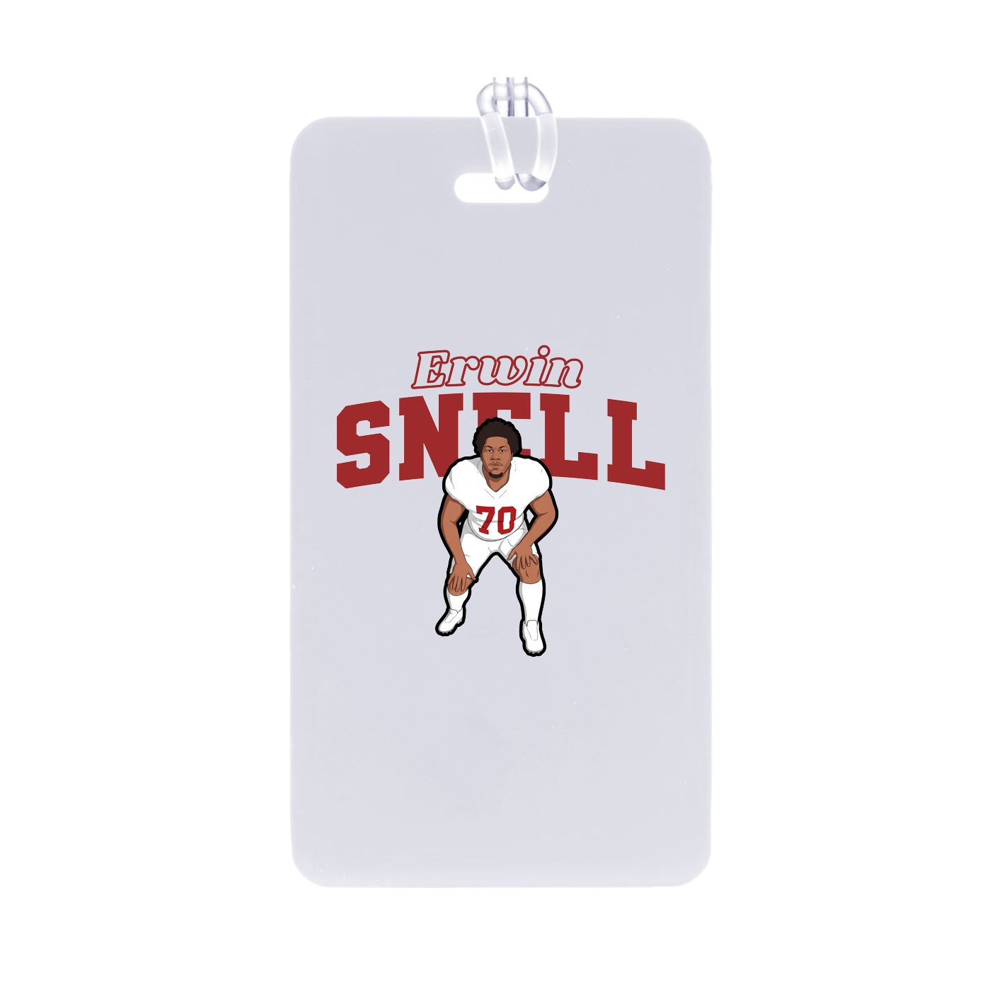 Bag Tag — Name Arch in Classic