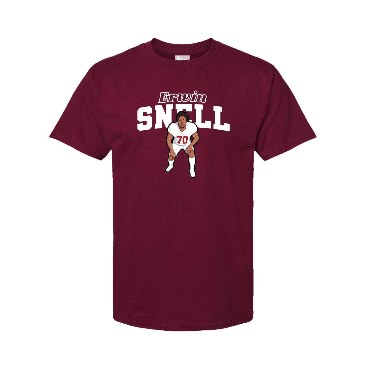 Tee — Name Arch in Cardinal