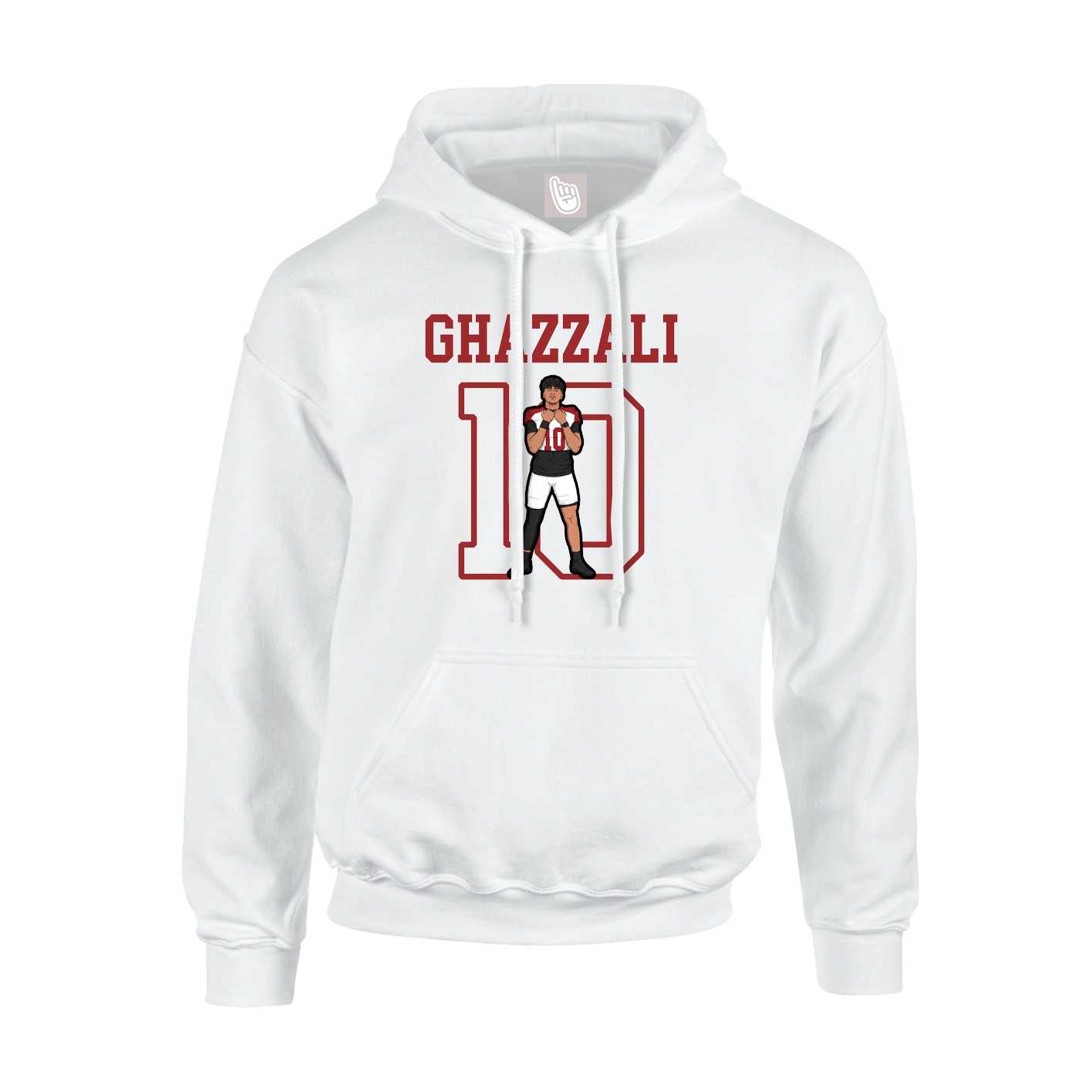 Youth Hoodie — Shirsey in White