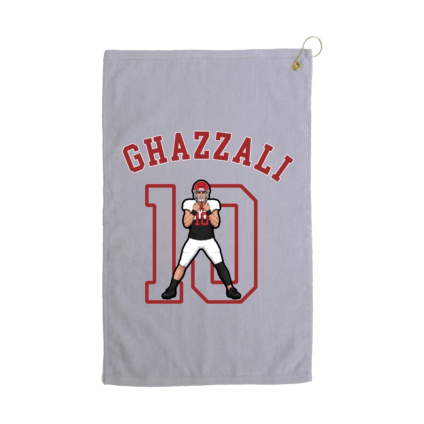 Golf Towel — Shirsey Arch in Grey