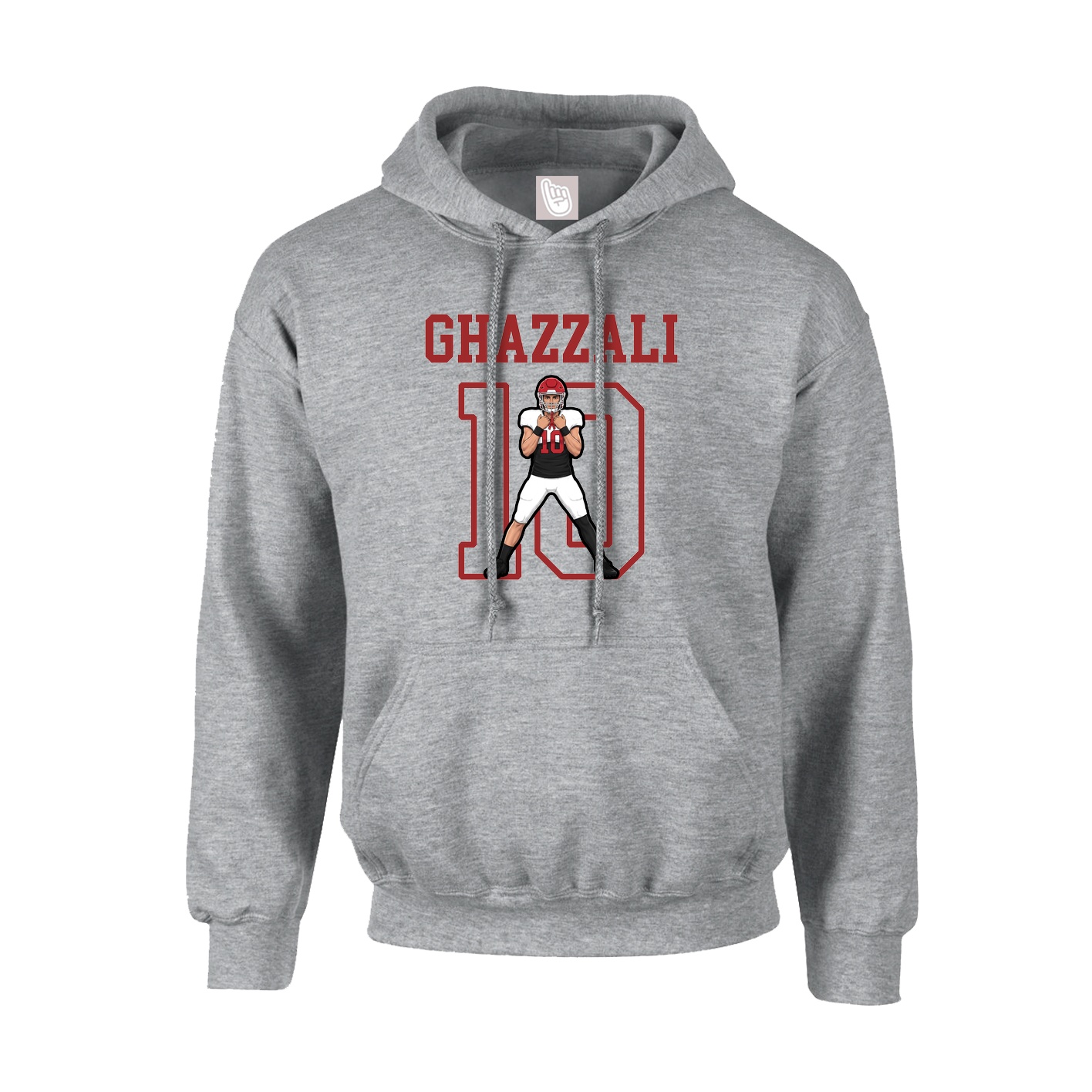 Hoodie — Shirsey in Grey