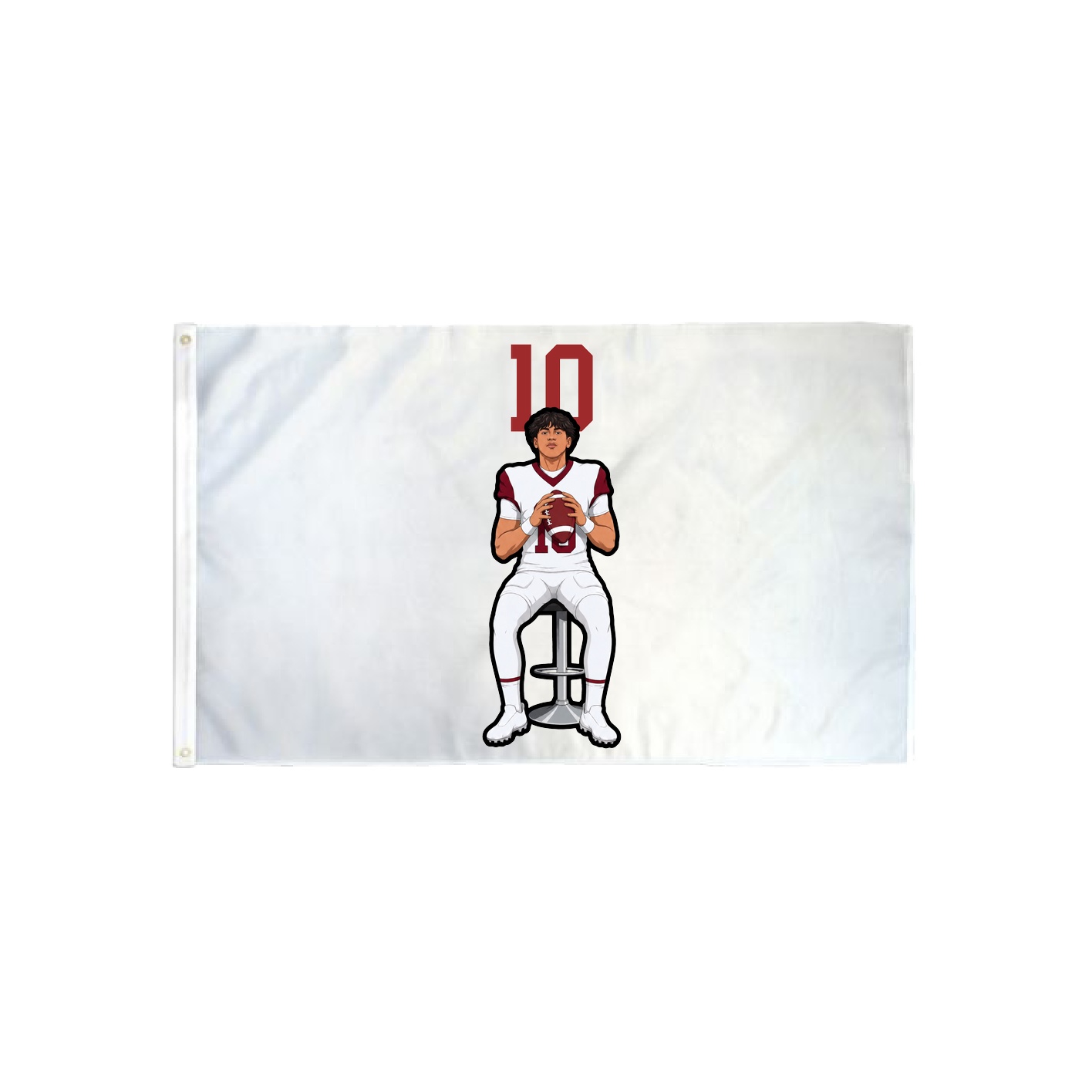 3x5 Flag — Number Top in Classic
