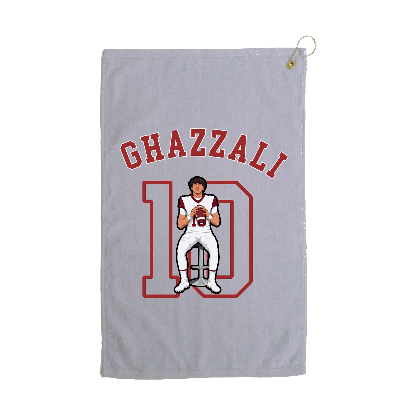 Golf Towel — Shirsey Arch in Grey