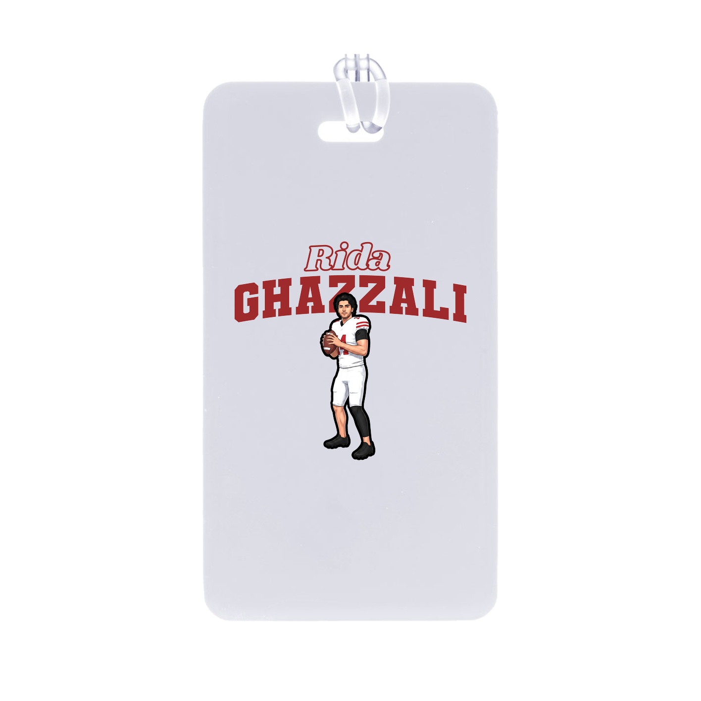 Bag Tag — Name Arch in Classic