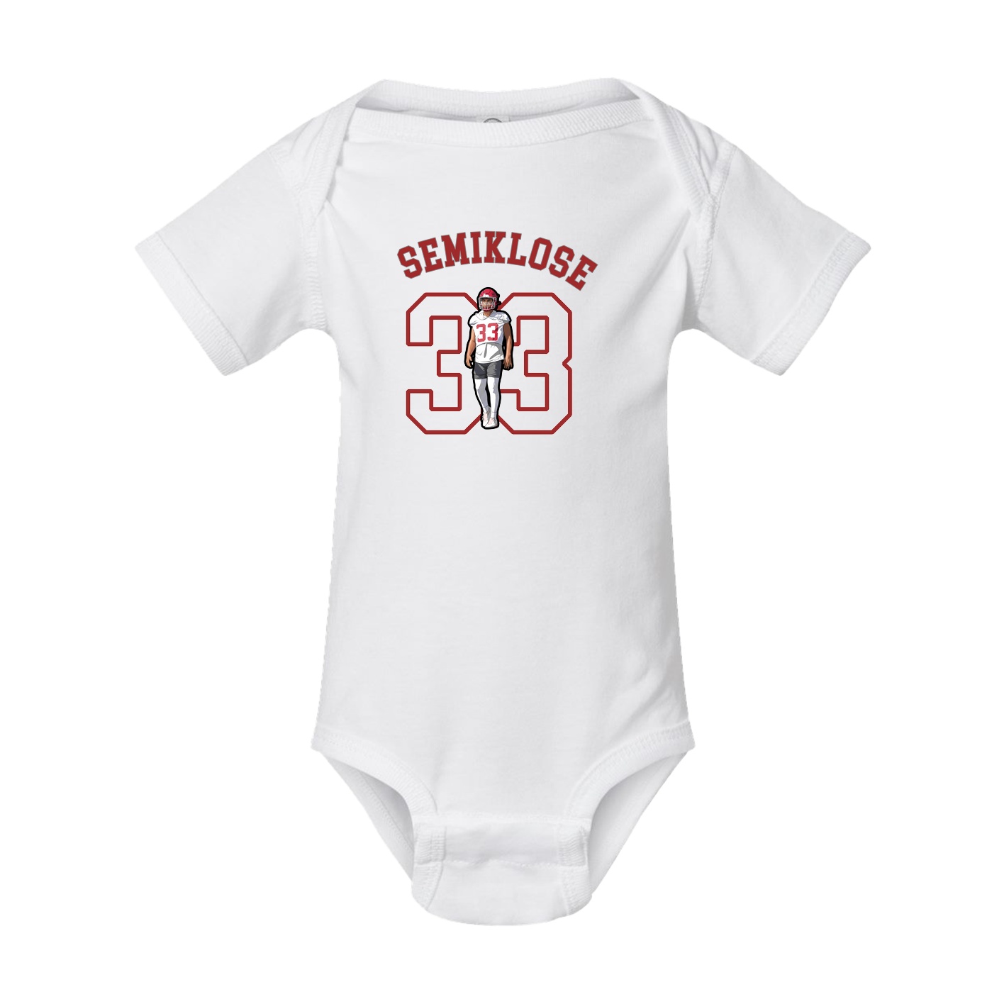 Baby Onesie — Shirsey Arch in White