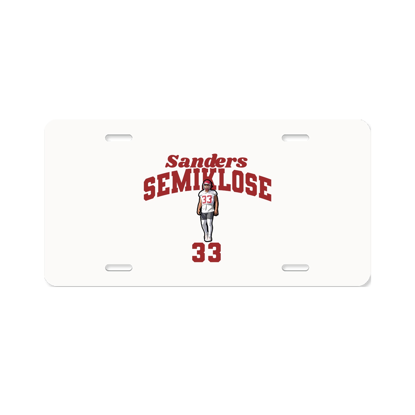 License Plate — Signature Arch in Classic