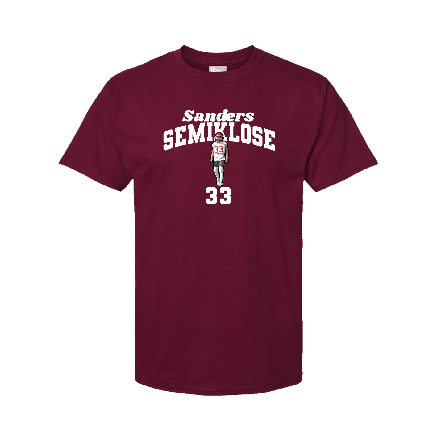 Youth Tee — Signature Arch in Cardinal