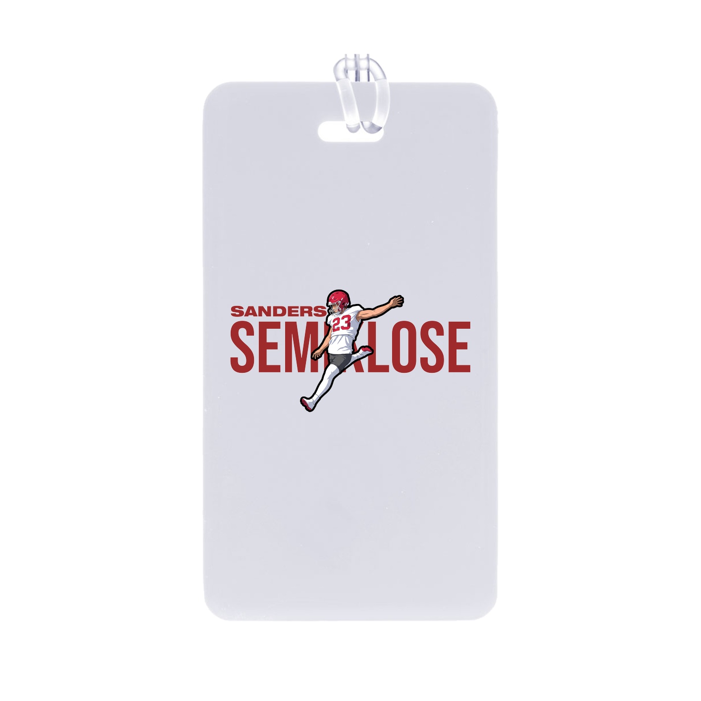 Bag Tag — Player Name in Classic