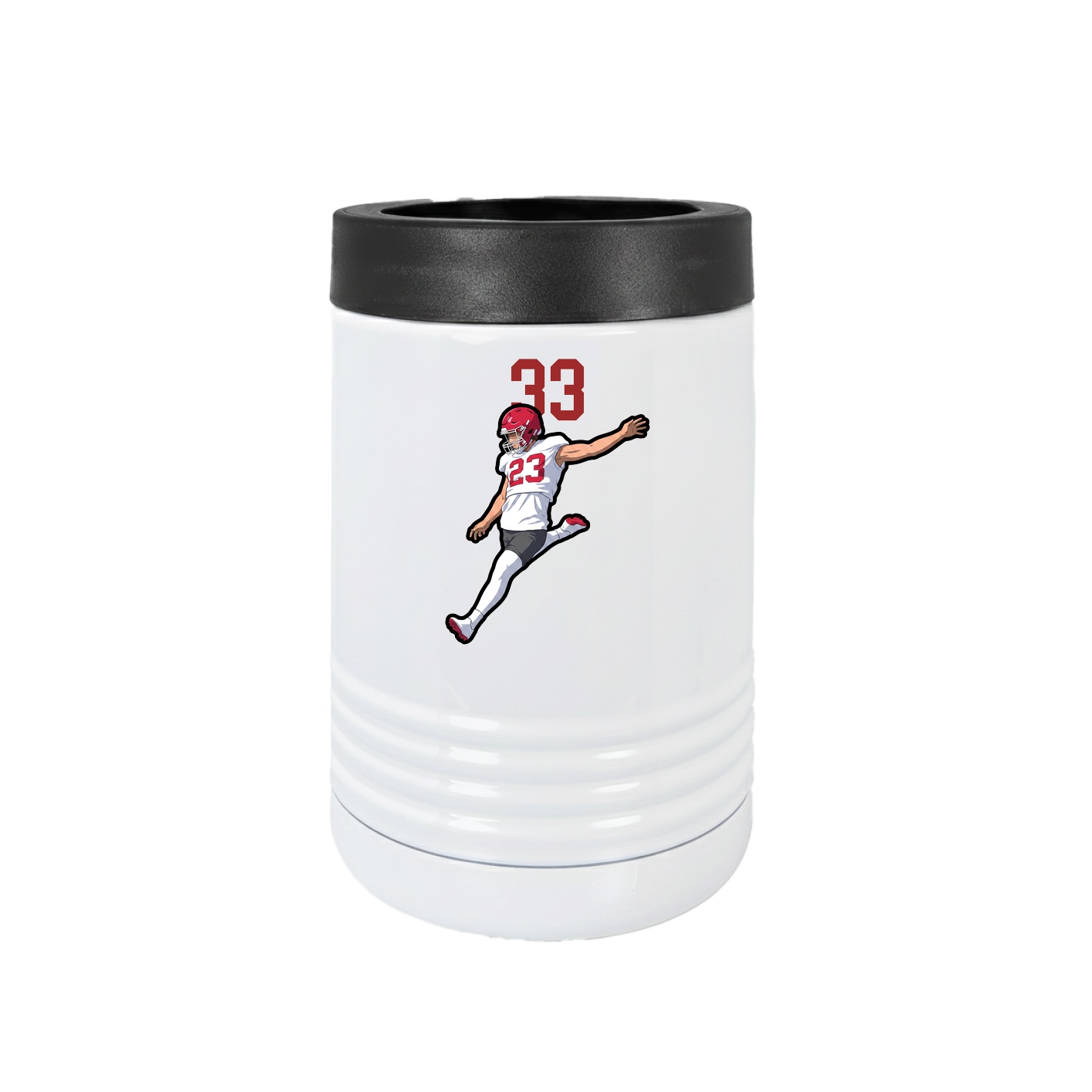 Beverage Holder — Number Top in White