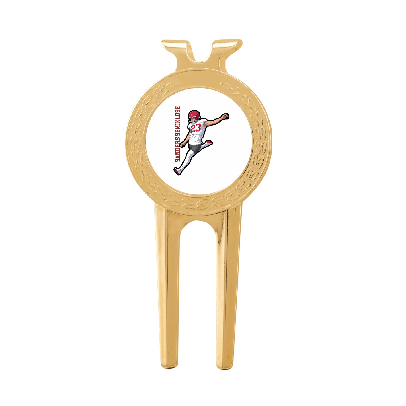 Divot Tool with Ball Marker — Name Vertical in Classic
