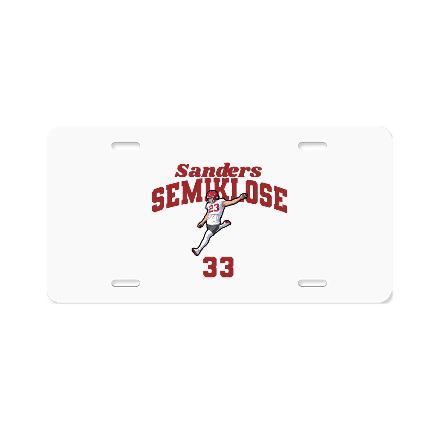 License Plate — Signature Arch in Classic