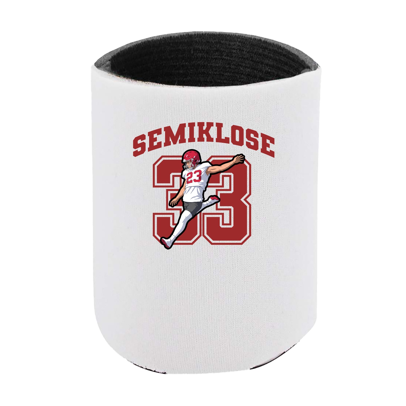 Can Holder — Number in White