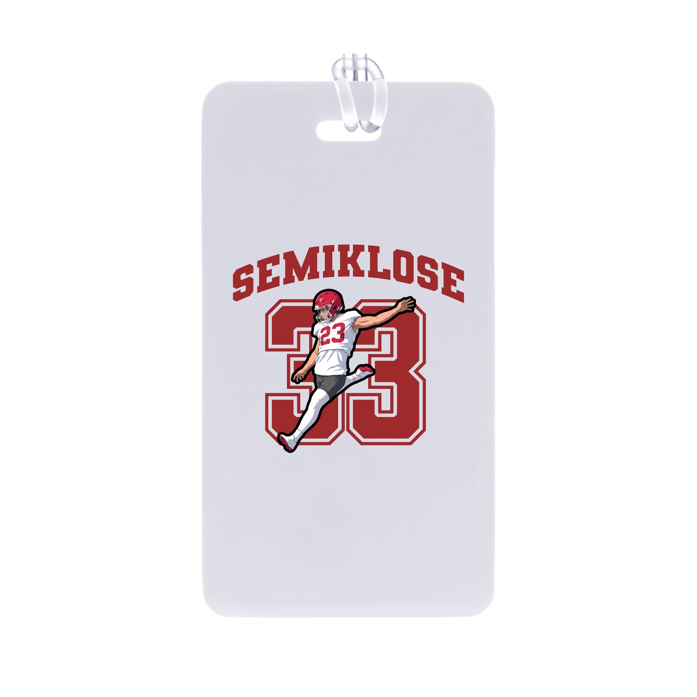 Bag Tag — Number in Classic