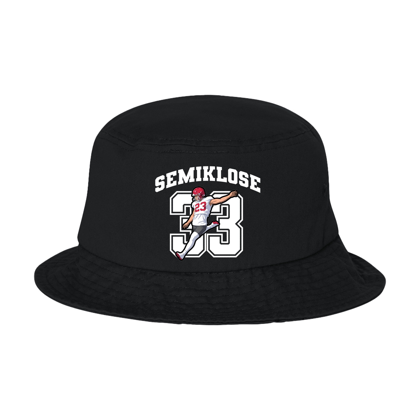 Bucket Cap — Number in Black