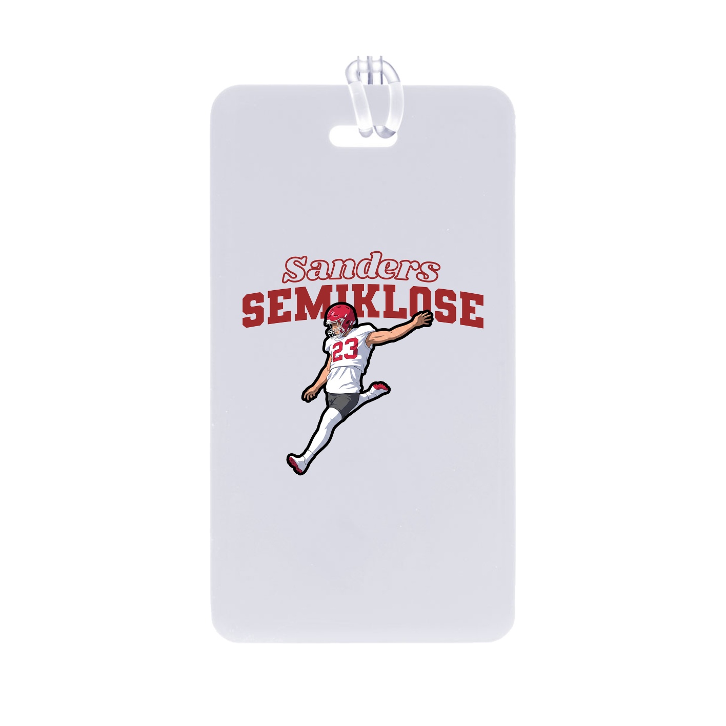 Bag Tag — Name Arch in Classic