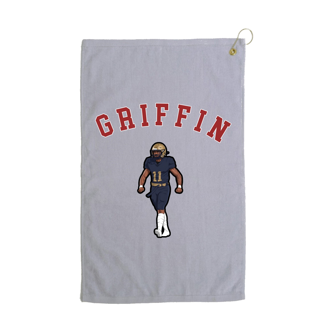 Golf Towel — Shirsey Arch in Grey