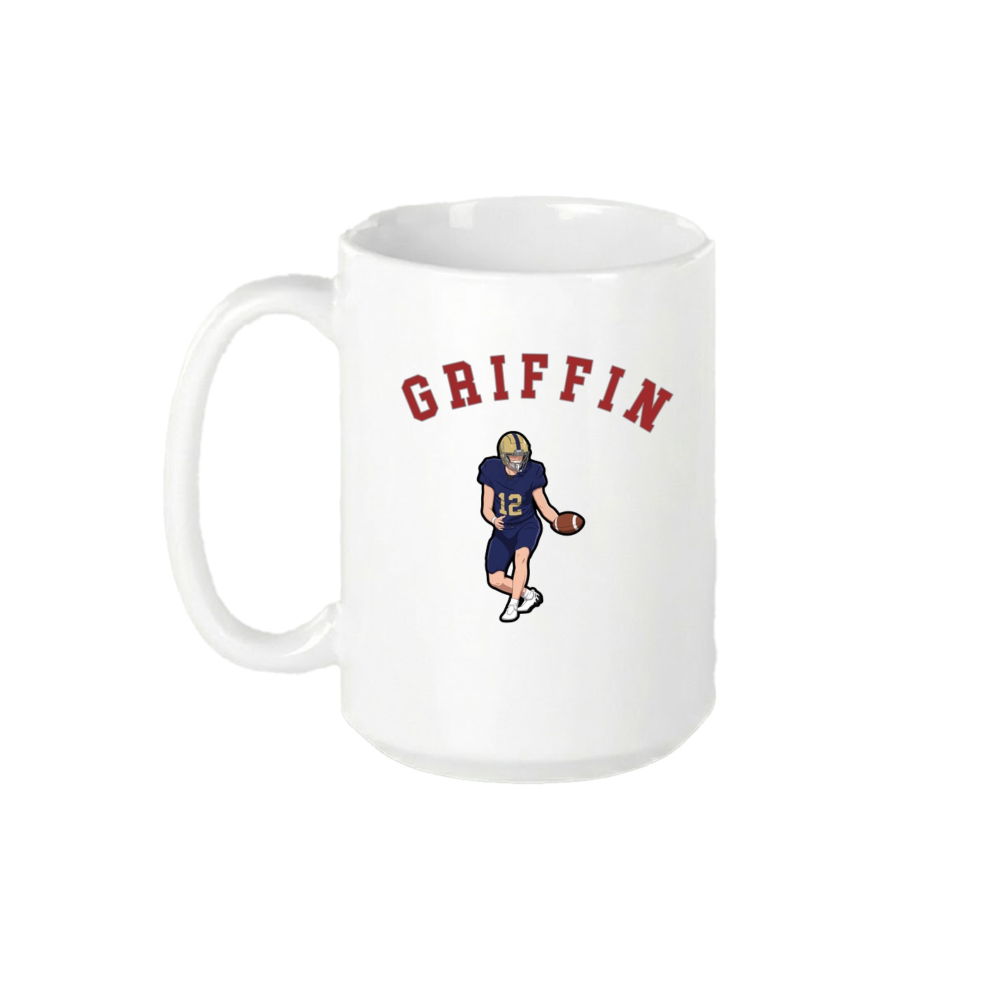 15oz Coffee Mug — Shirsey Arch in White