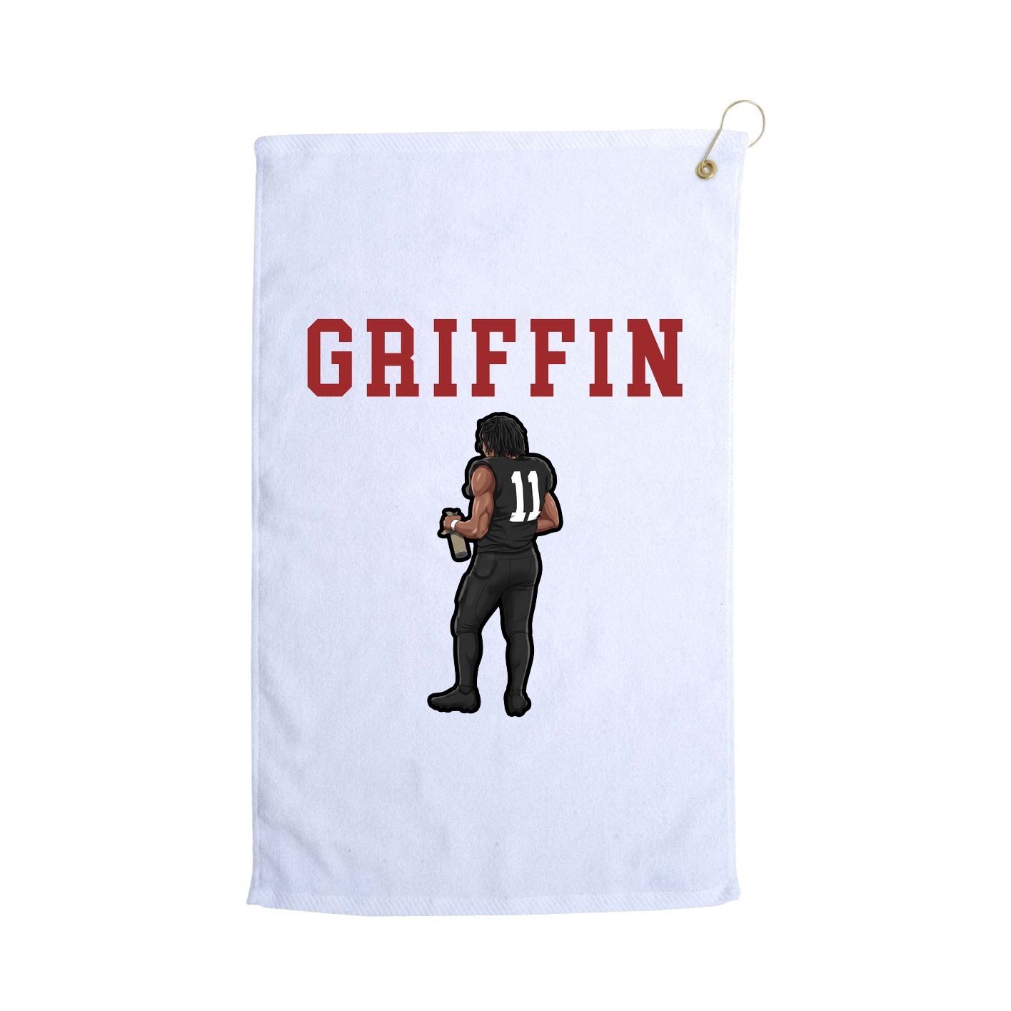 Golf Towel — Shirsey in White