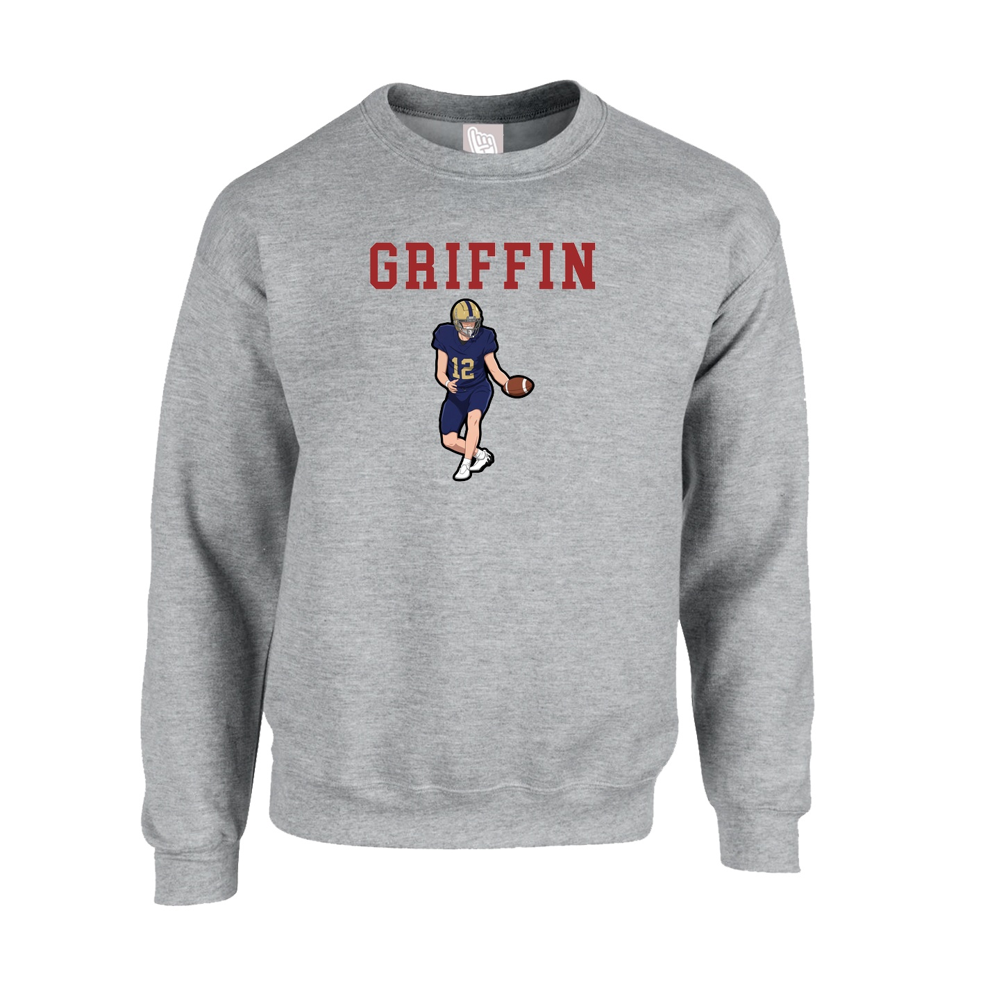 Fleece Crew — Shirsey in Grey