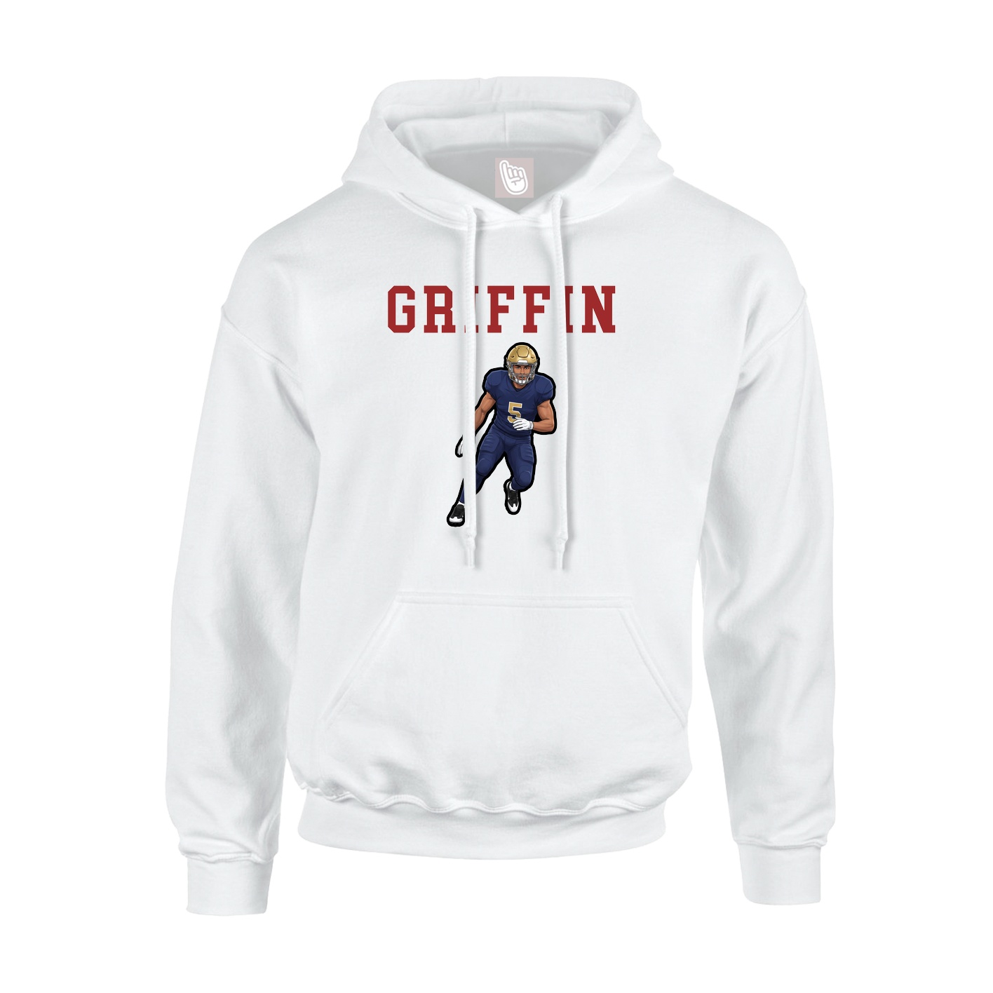 Youth Hoodie — Shirsey in White