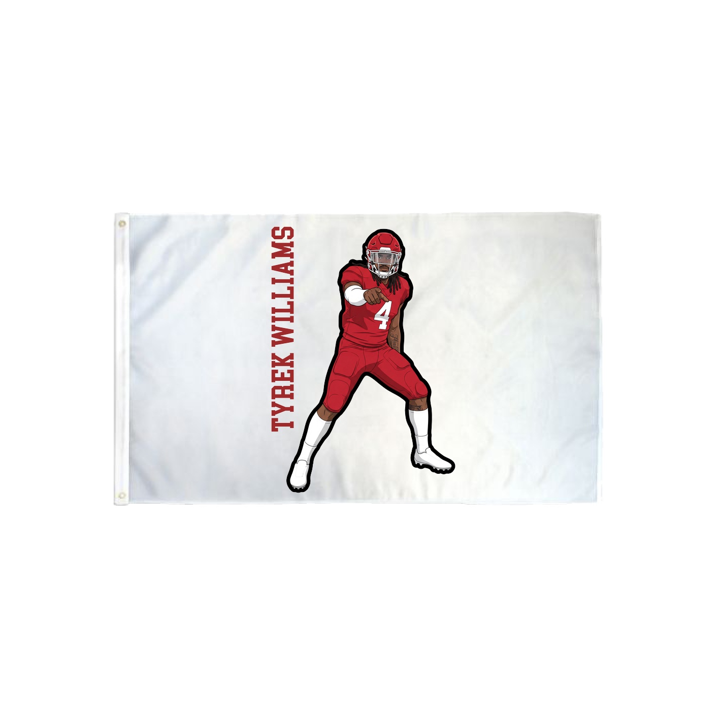 3x5 Flag — Name Vertical in Classic