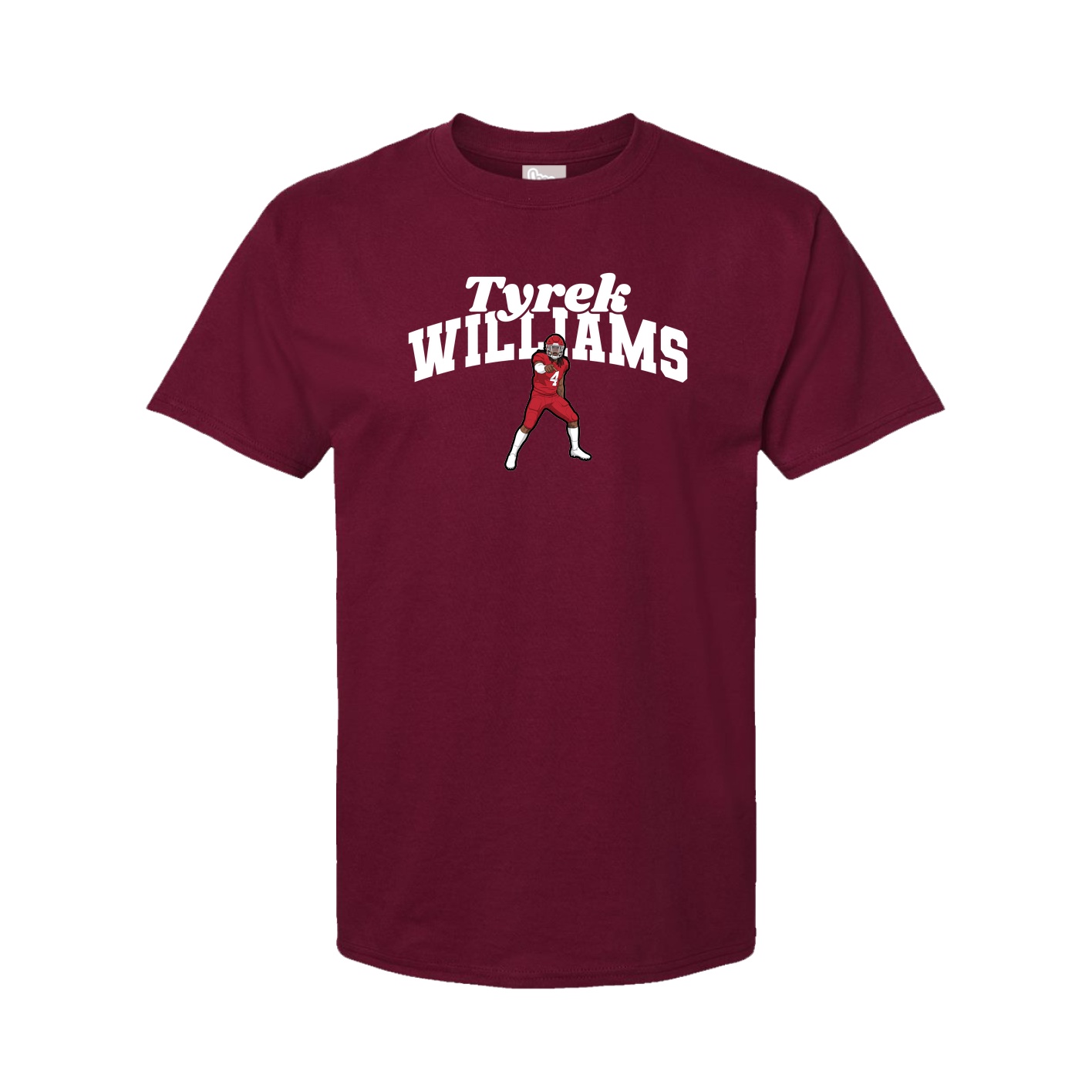 Tee — Signature Arch in Cardinal
