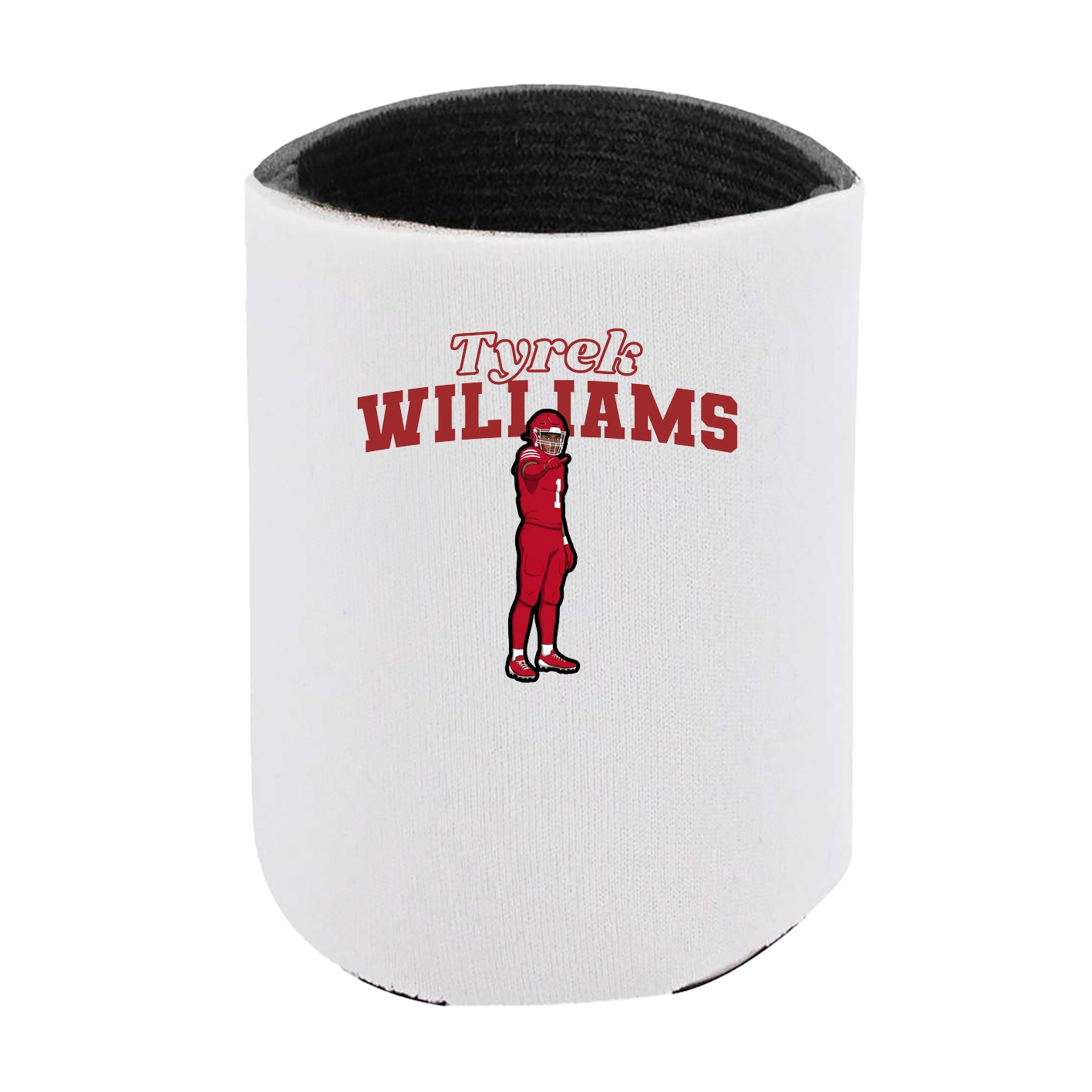 Can Holder — Name Arch in White