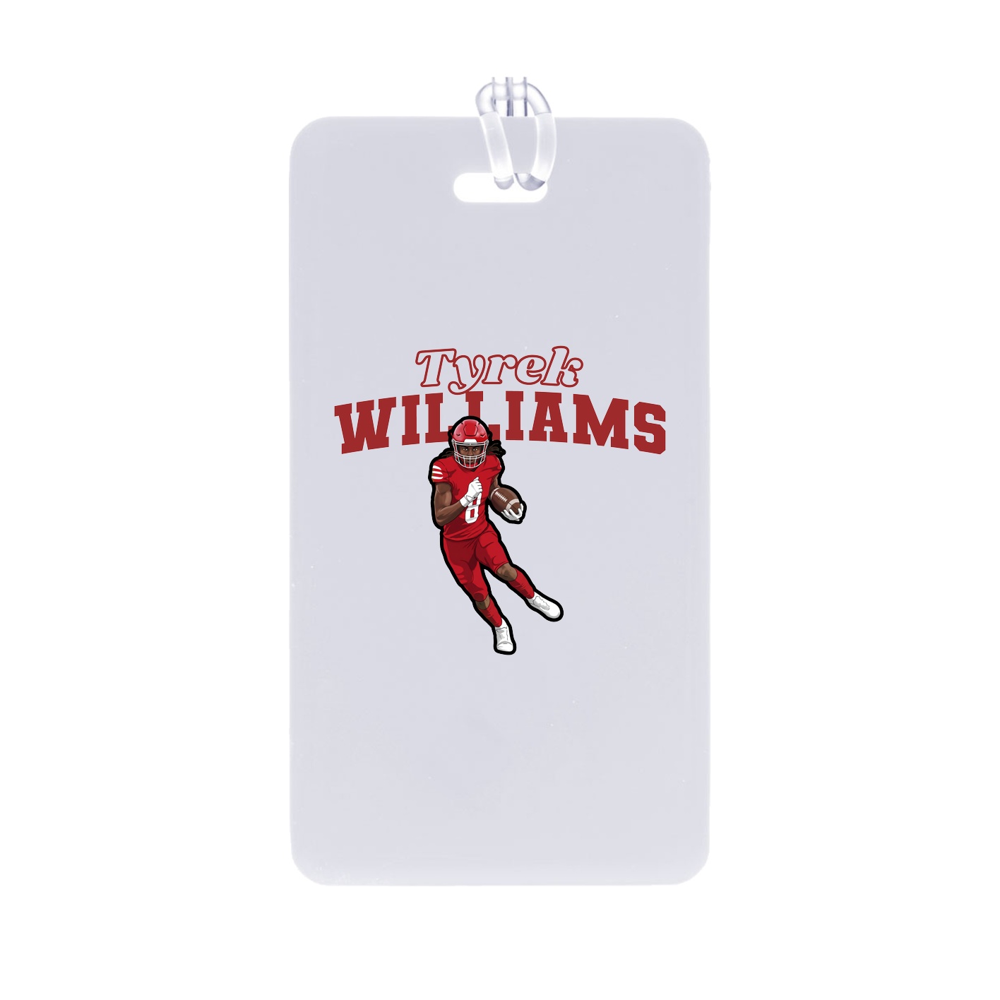 Bag Tag — Name Arch in Classic