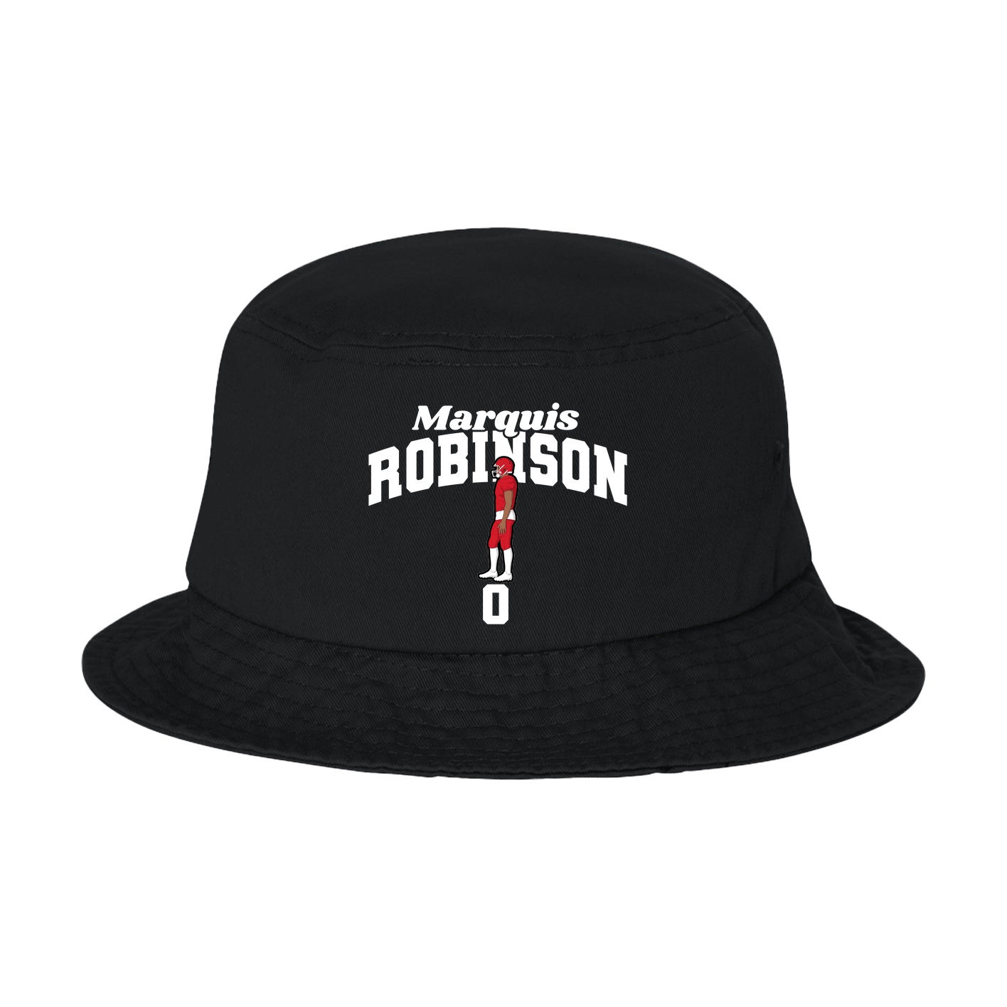 Bucket Cap — Signature Arch in Black