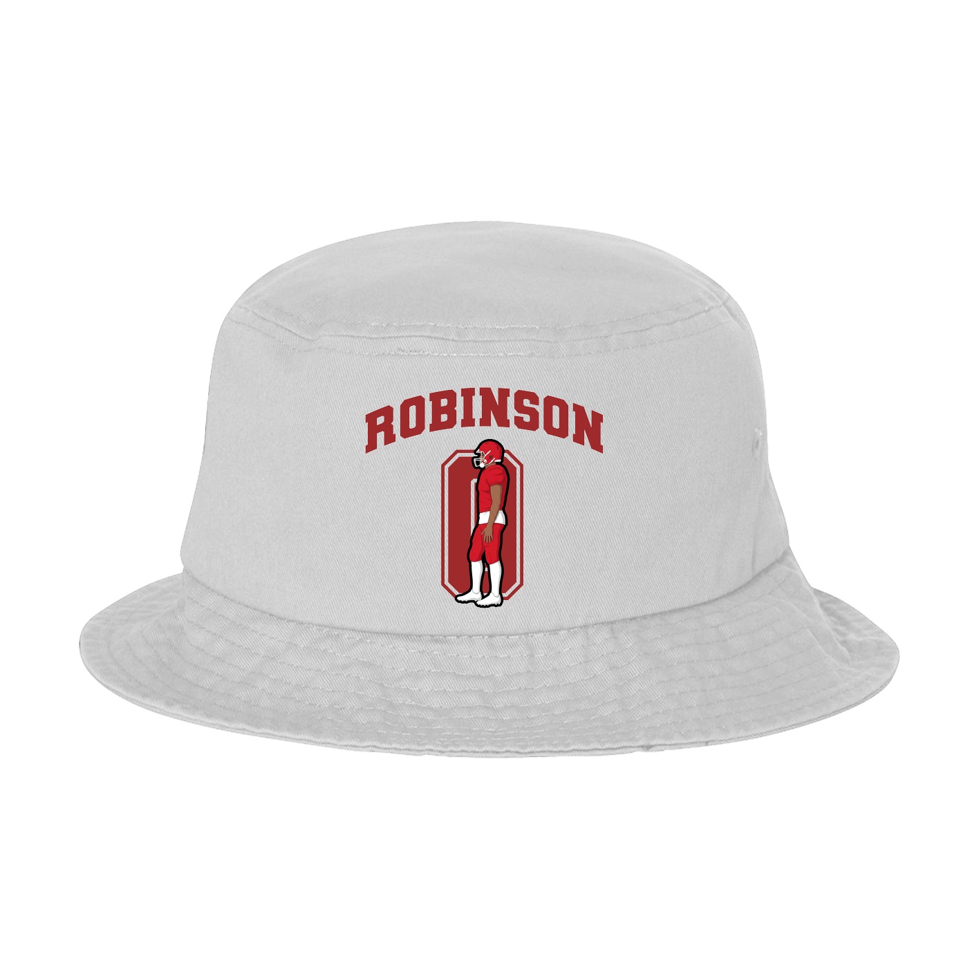 Bucket Cap — Number in White