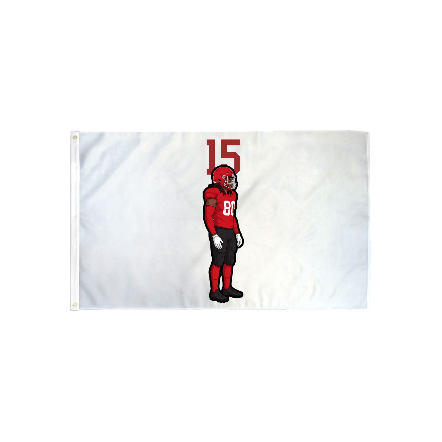 3x5 Flag — Number Top in Classic