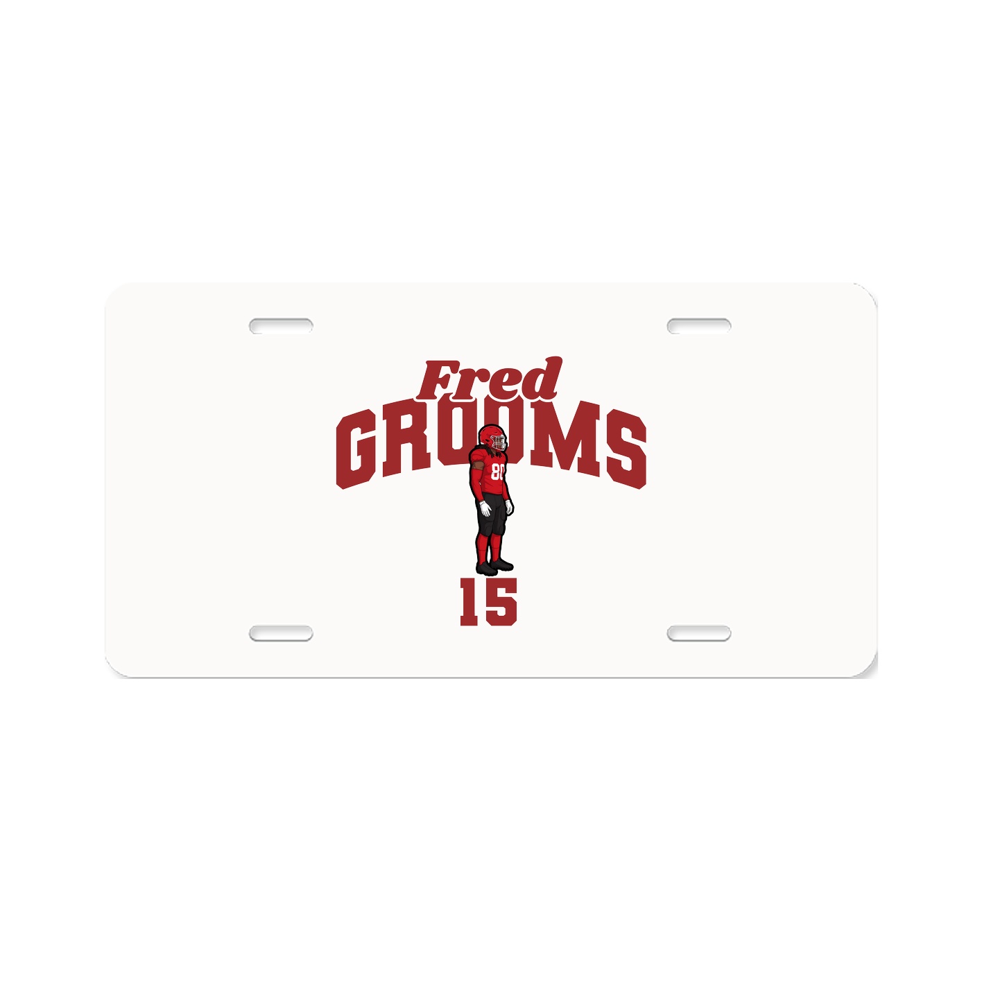 License Plate — Signature Arch in Classic