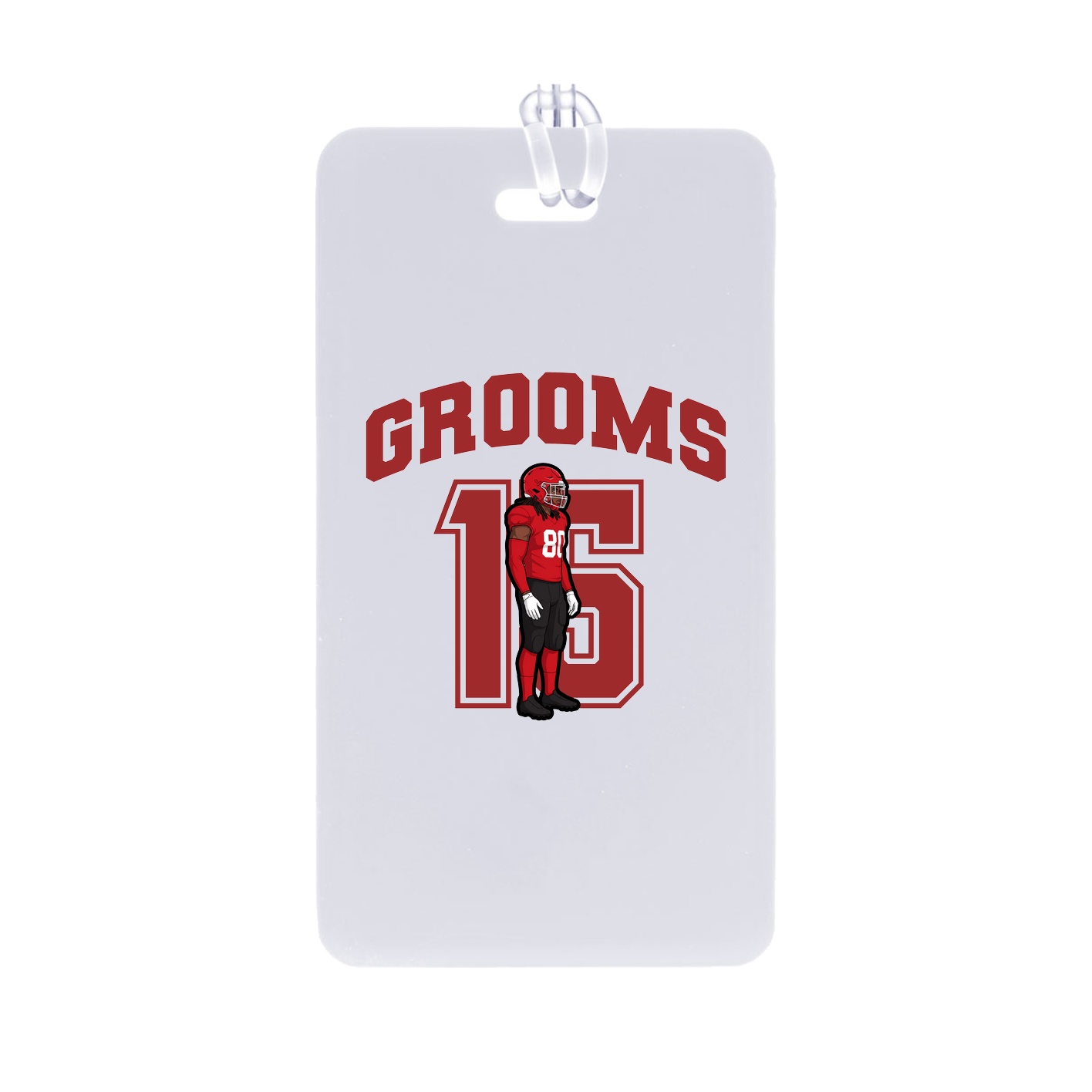 Bag Tag — Number in Classic