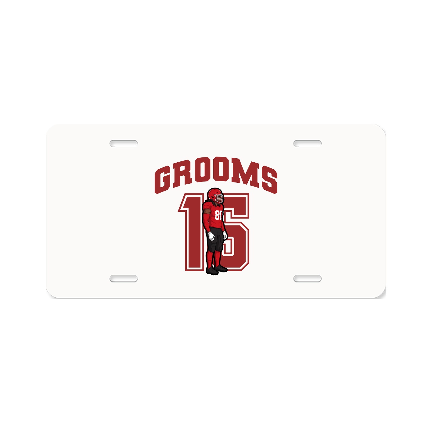 License Plate — Number in Classic