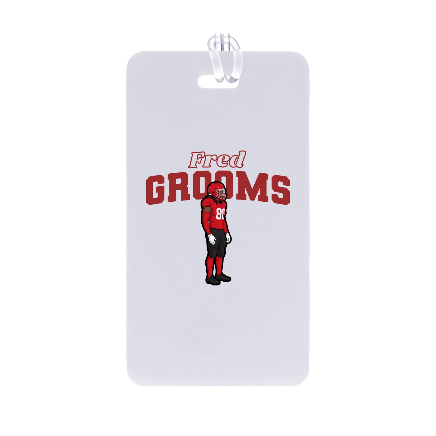 Bag Tag — Name Arch in Classic