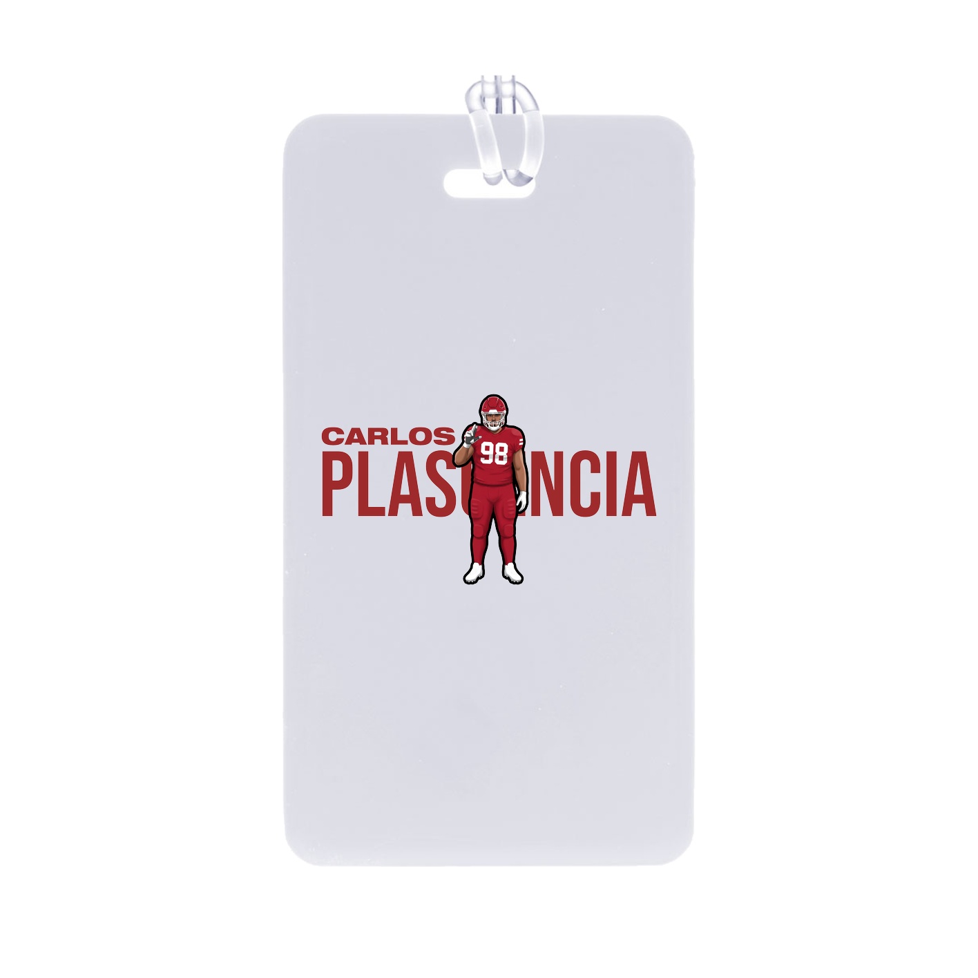 Bag Tag — Player Name in Classic