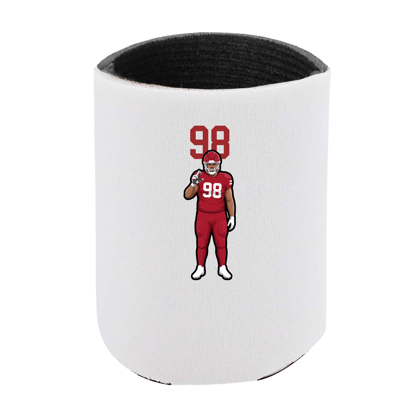 Can Holder — Number Top in White