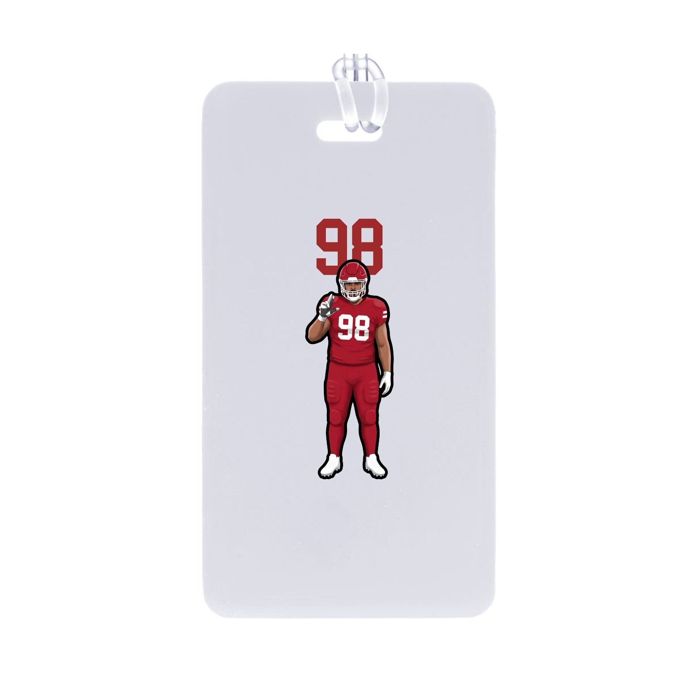 Bag Tag — Number Top in Classic