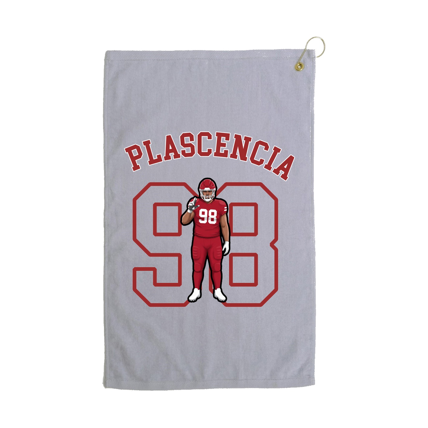 Golf Towel — Shirsey Arch in Grey