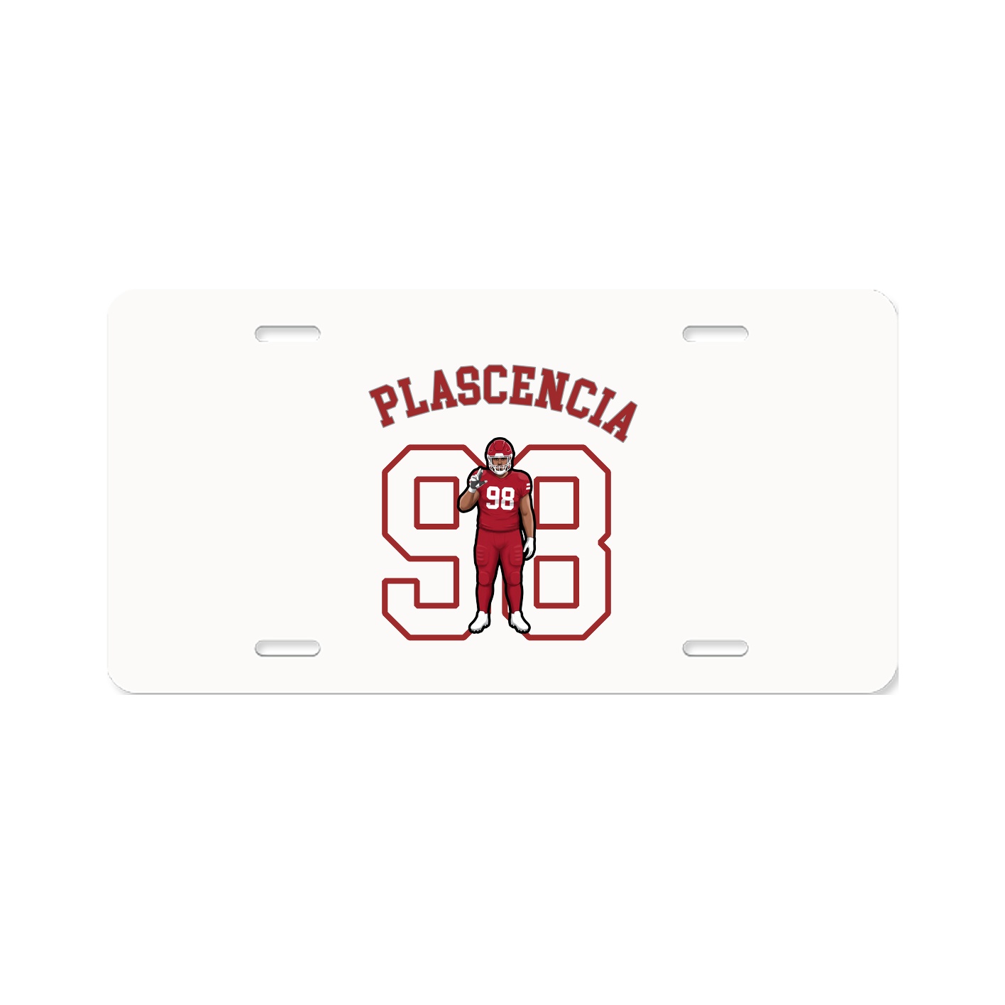 License Plate — Shirsey Arch in Classic