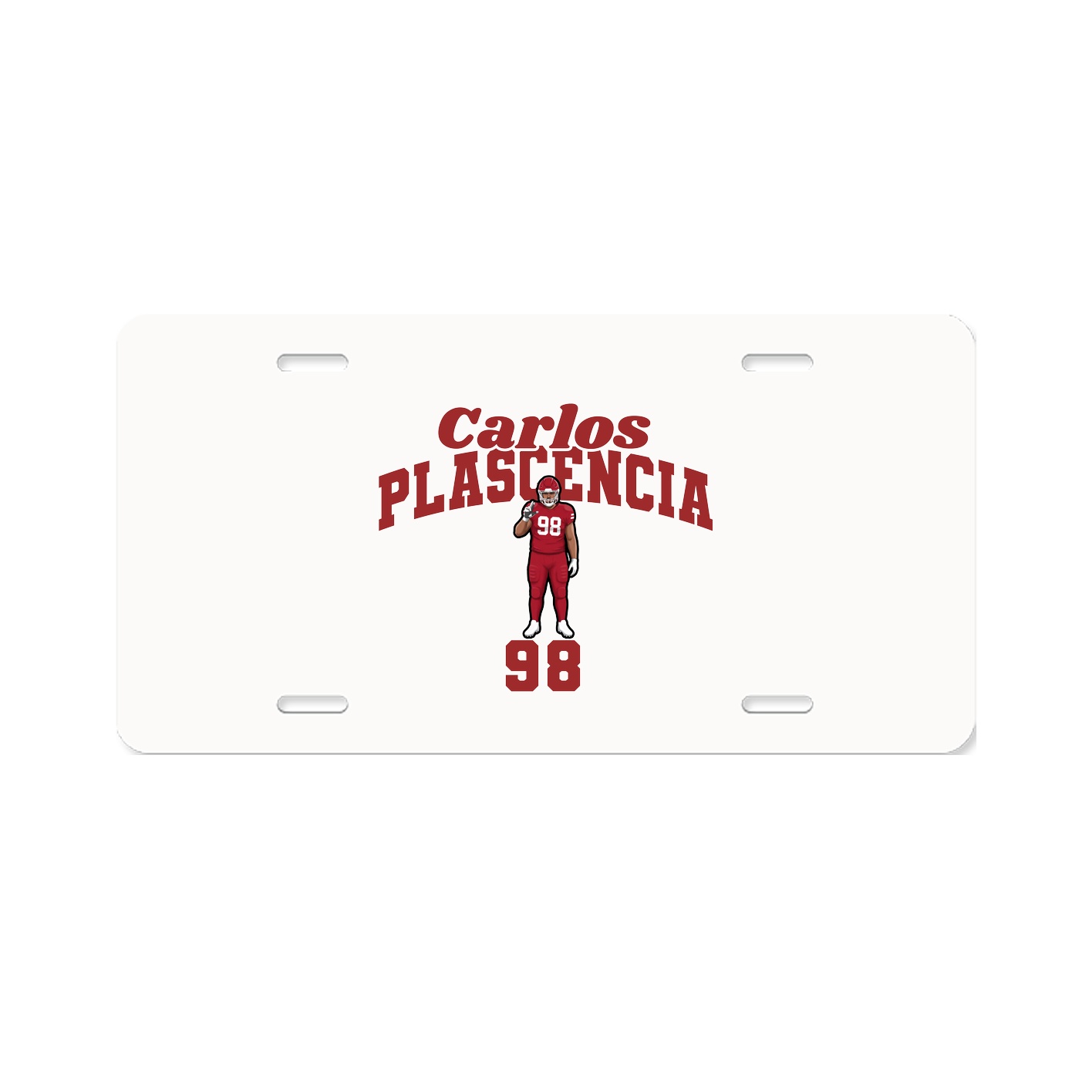License Plate — Signature Arch in Classic