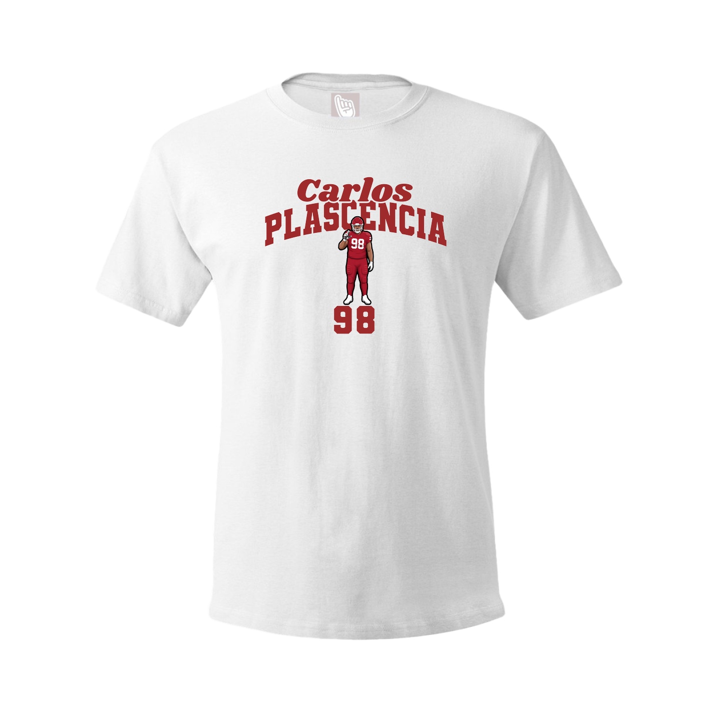 Youth Tee — Signature Arch in White