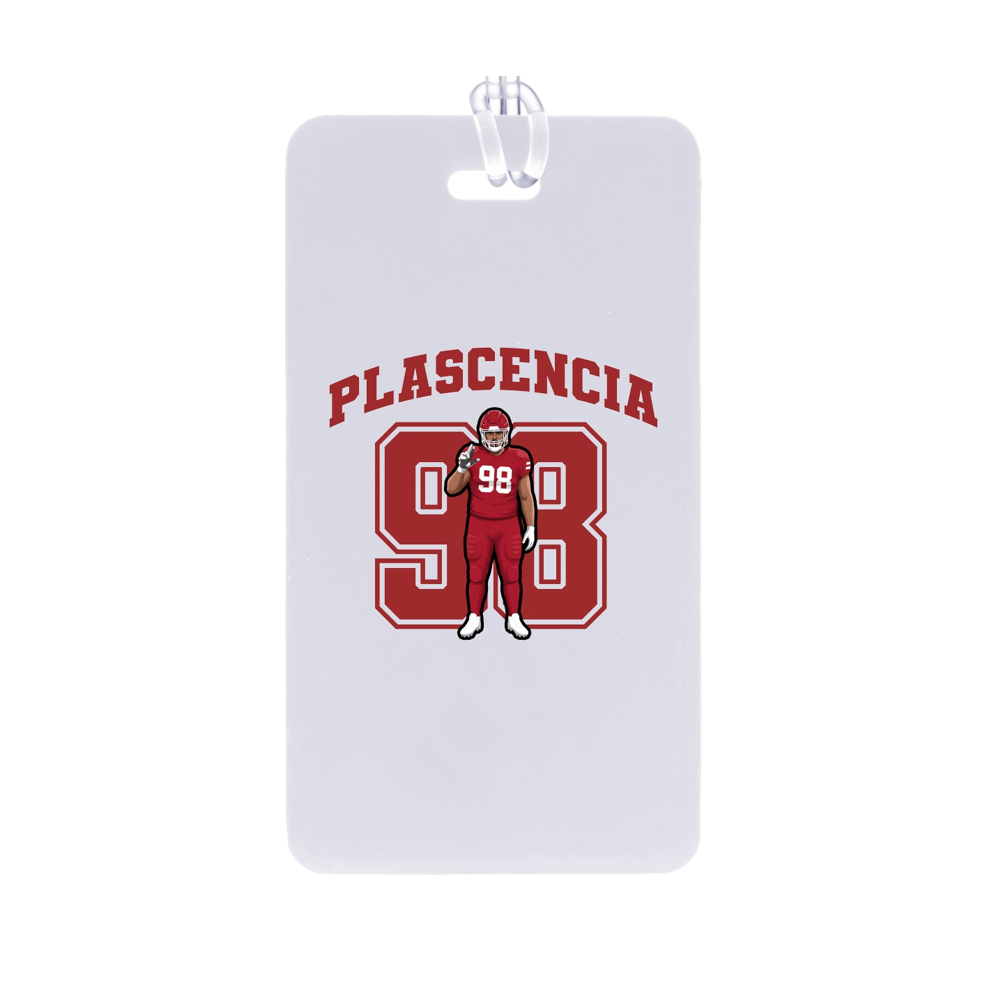 Bag Tag — Number in Classic