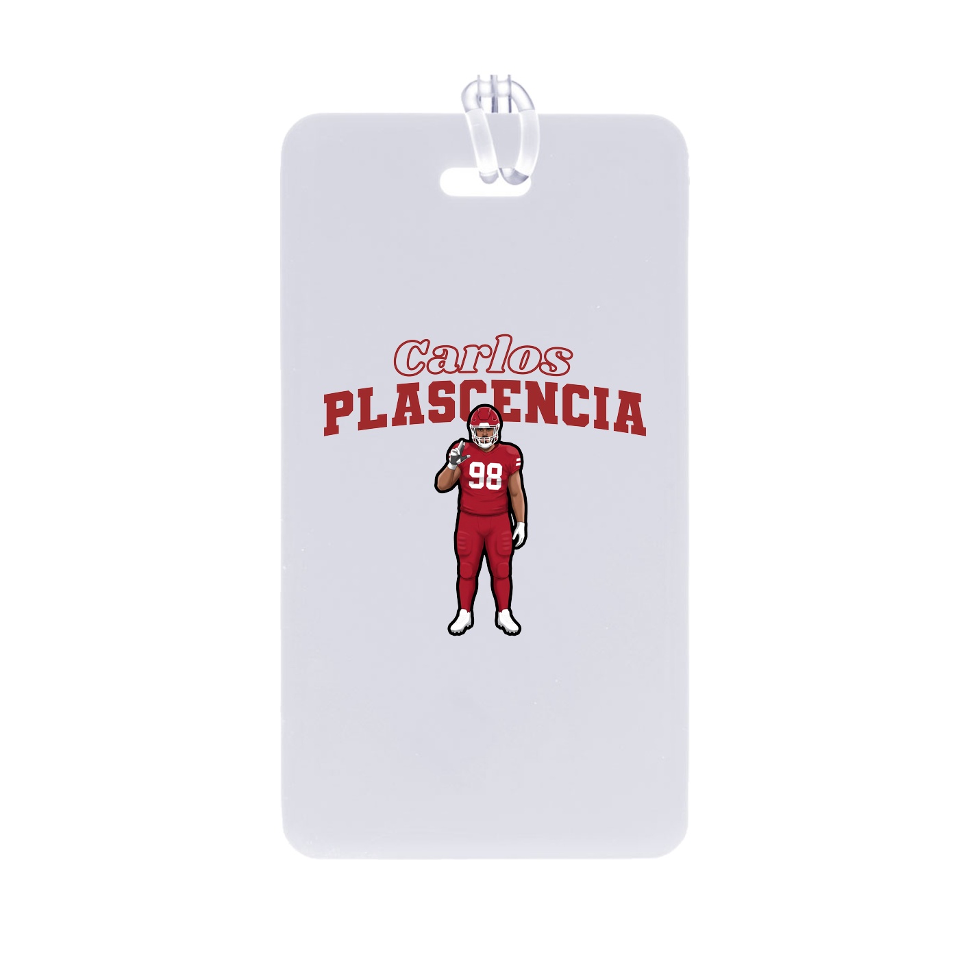 Bag Tag — Name Arch in Classic