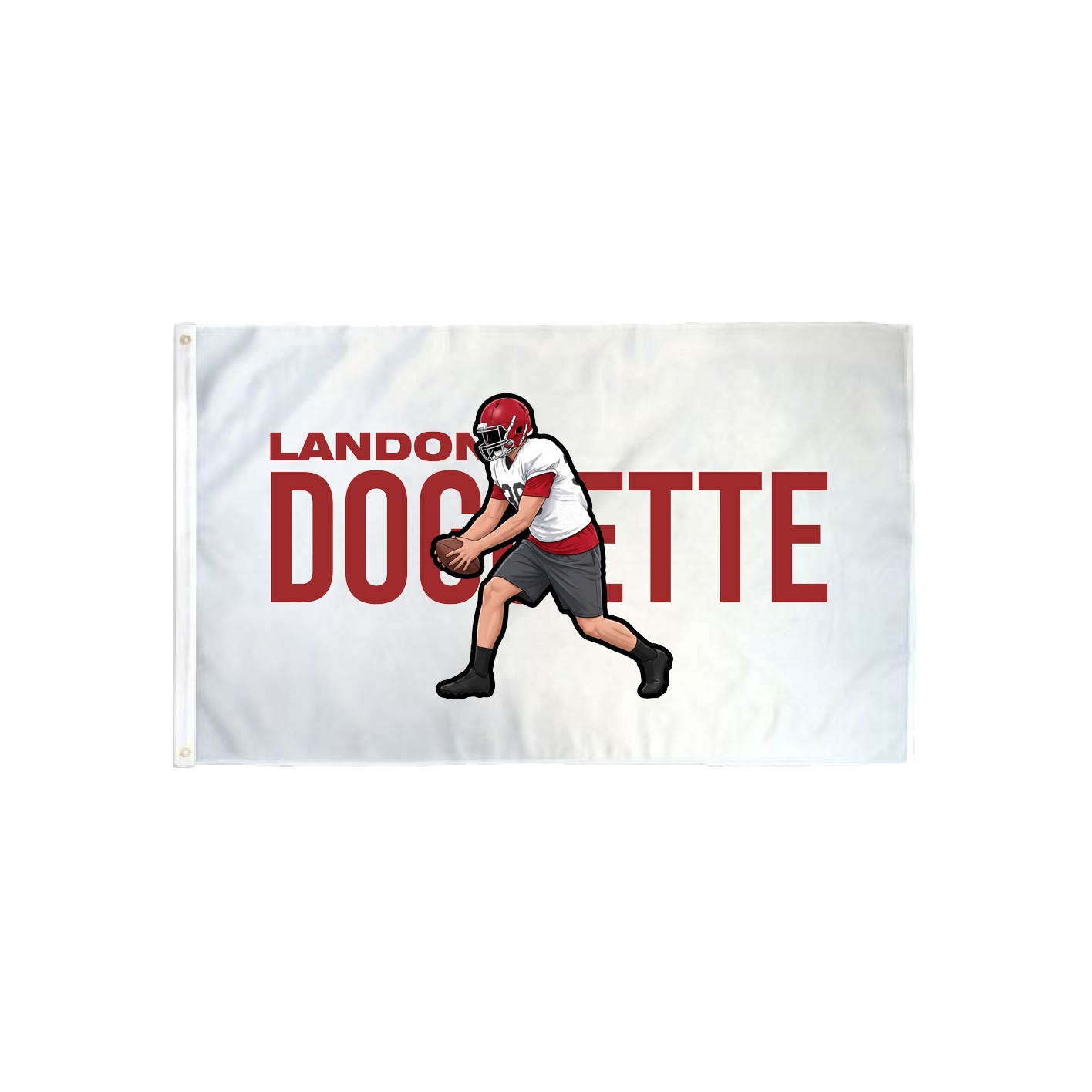 3x5 Flag — Player Name in Classic