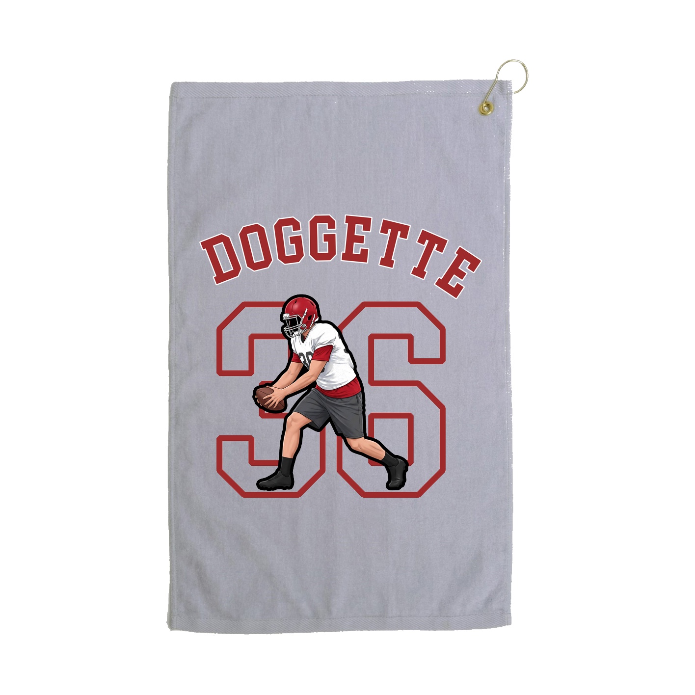 Golf Towel — Shirsey Arch in Grey