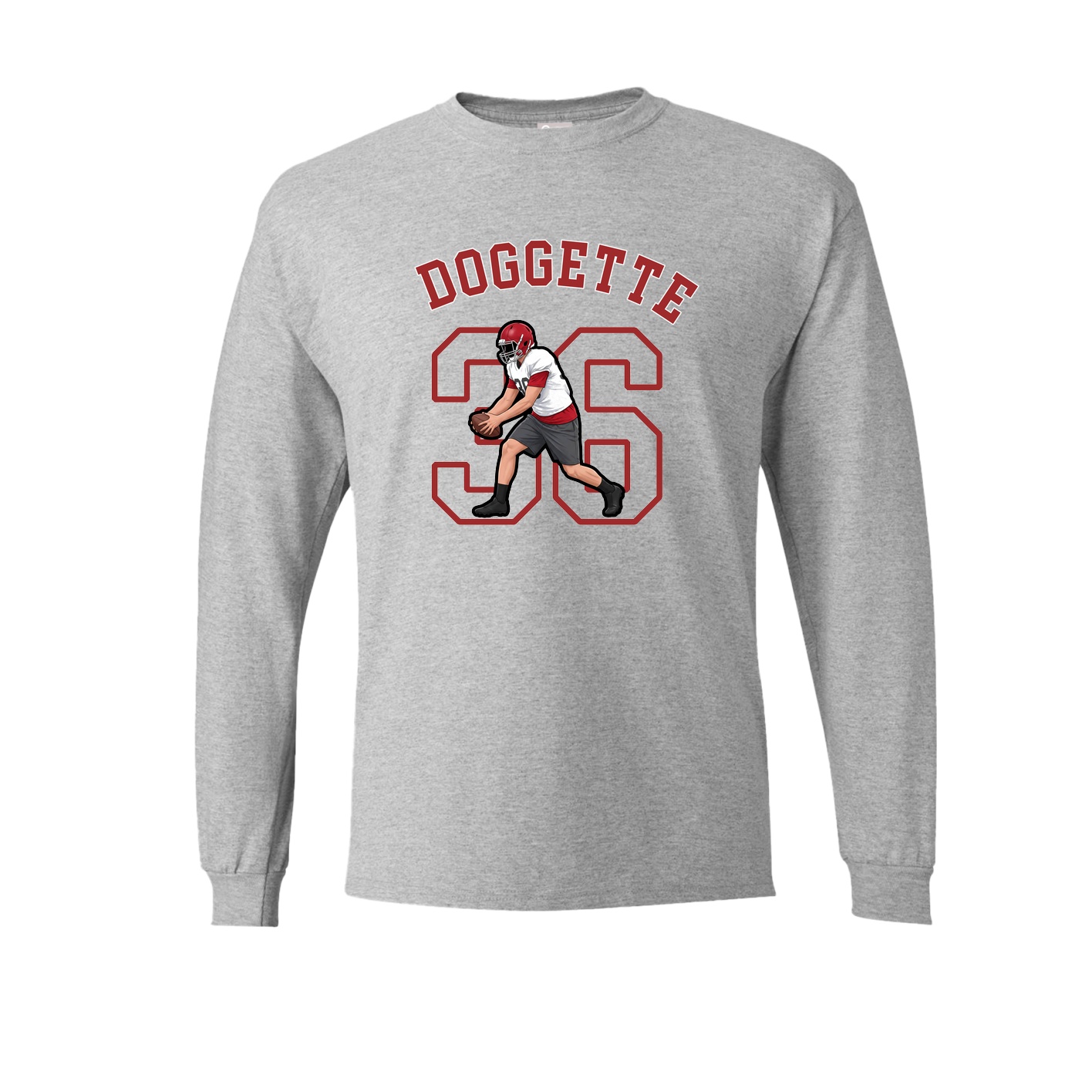 Long Sleeve Tee — Shirsey Arch in Grey
