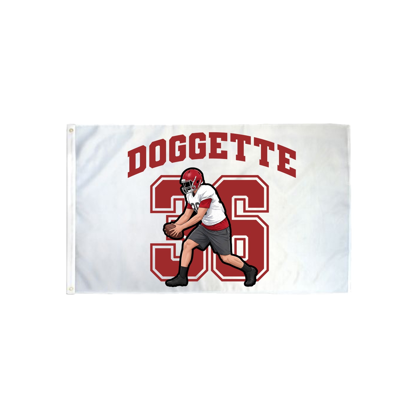 3x5 Flag — Number in Classic