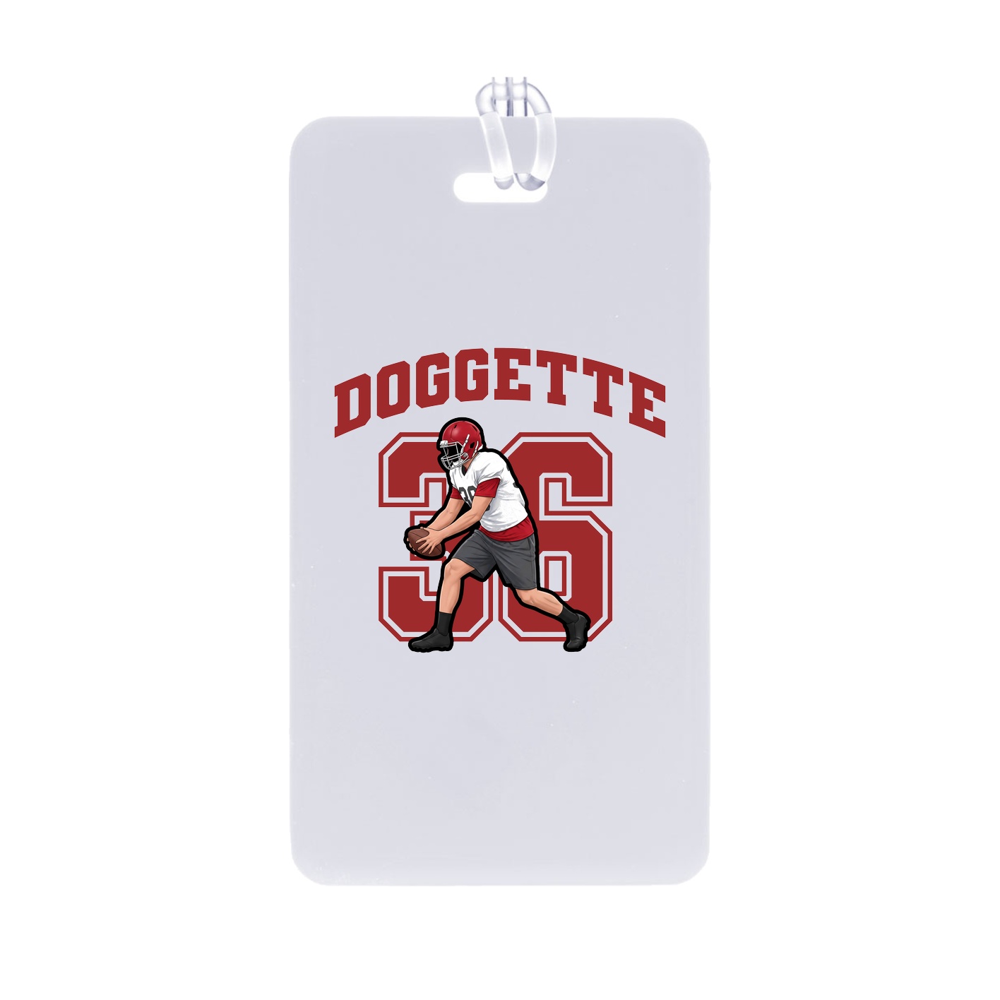 Bag Tag — Number in Classic