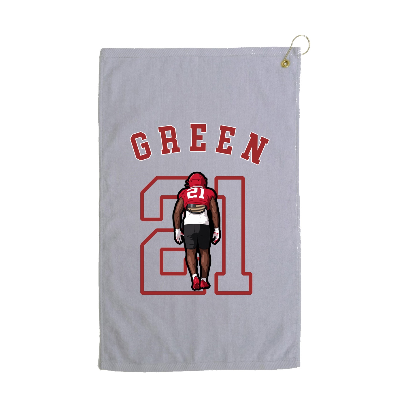 Golf Towel — Shirsey Arch in Grey